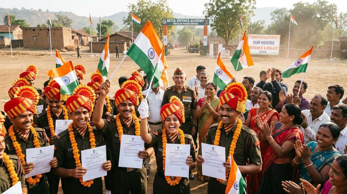 Over 270 Rural Youths Successfully Recruited into Indian Armed Forces & Police